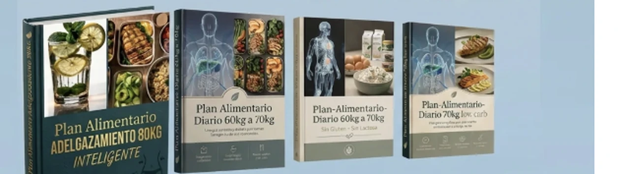 Cuatro planes alimentarios orientativos incluidos